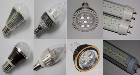 Типы светодиодных светильников