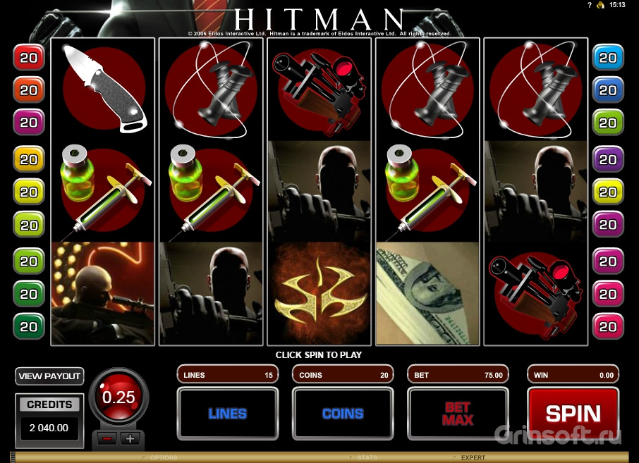 Игровой автомат Hitman от Microgaming: правила игры