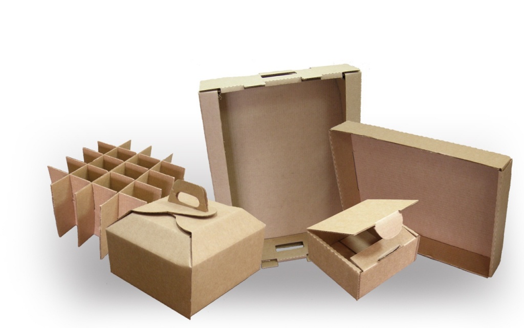 Картонные коробки: сфера применения