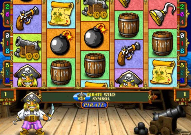 Игровой автомат Пираты: правила игры