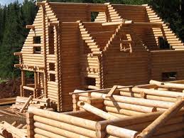 Этапы строительства деревянного коттеджа
