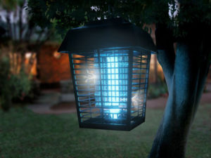 Принцип действия электрической лампы-ловушки от комаров