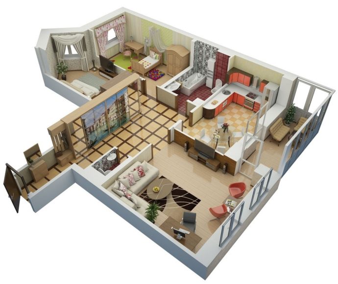 Трехкомнатная квартира – самый удобный формат жилья