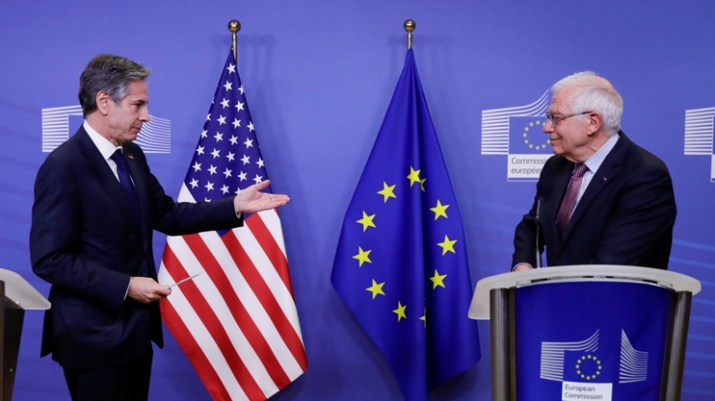 США и ЕС договорились запустить диалог по Китаю