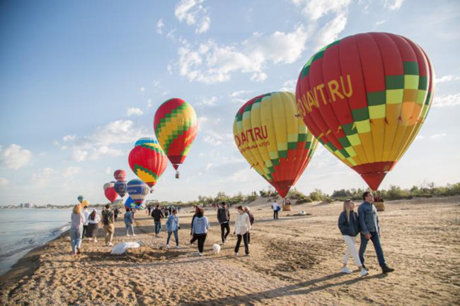 В Анапе начался фестиваль воздушных шаров