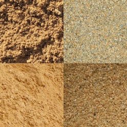 Строительный песок: его разновидности, особенности, и применение