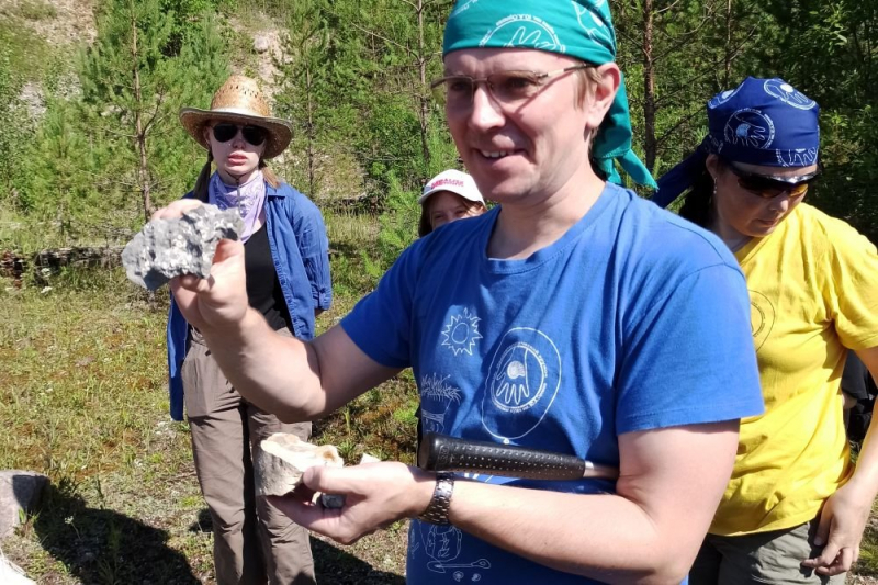 В Архангельской области юные палеонтологи нашли окаменелости