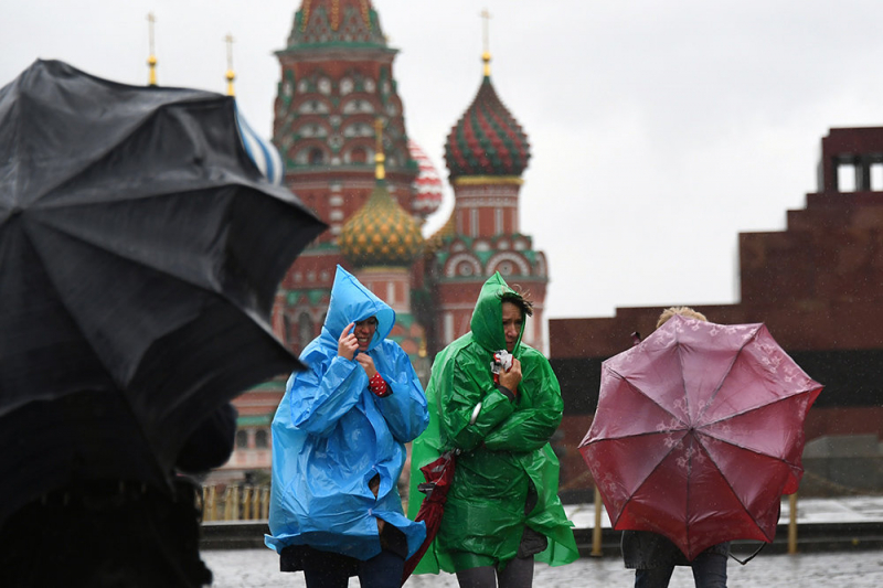В Москве из-за ветра объявили "желтый" уровень погодной опасности