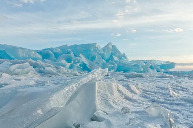 В Петербург из Антарктиды привезли лед возрастом 567 тысяч лет